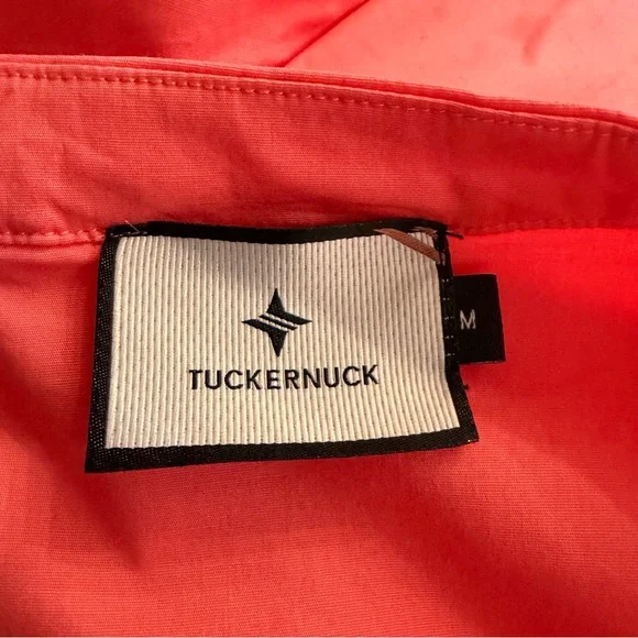 Tuckernuck poppy pink royal shirt dress- Size medium - Picture 6 of 7